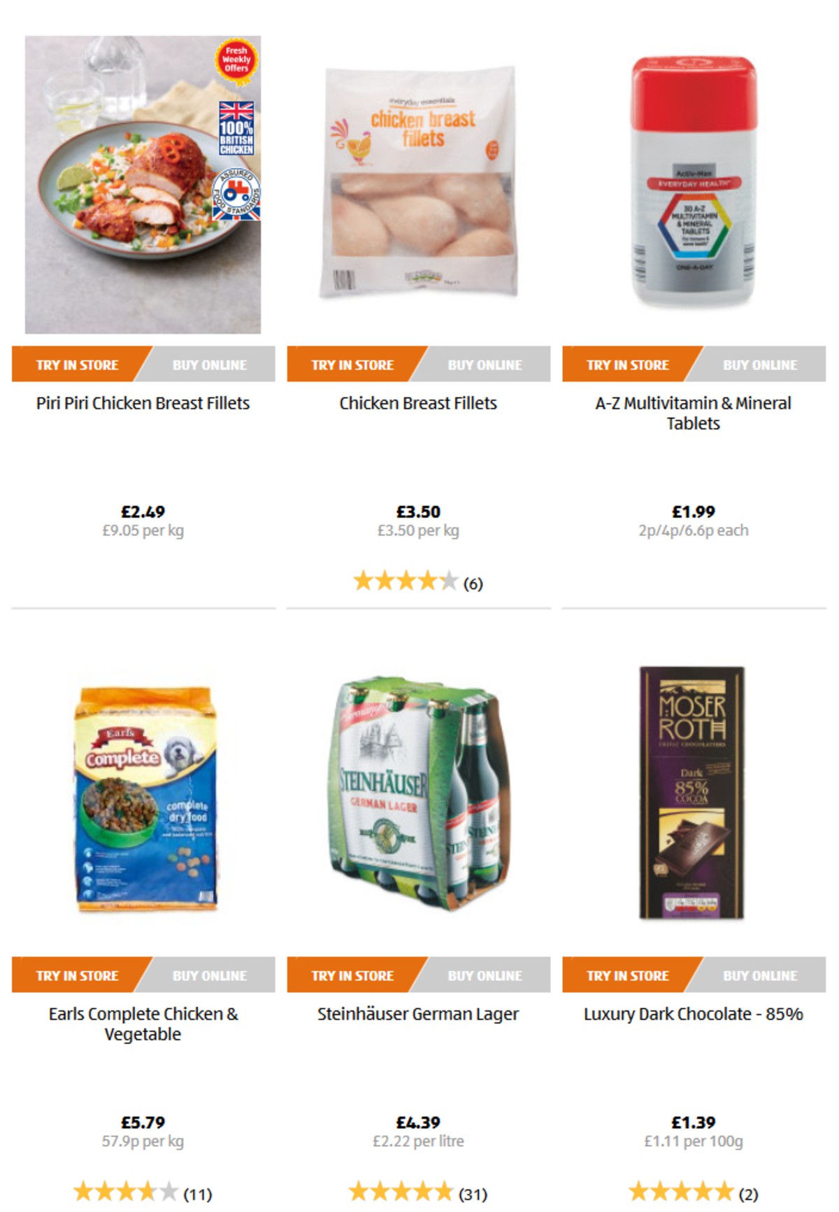 ALDI Offers from 4 April