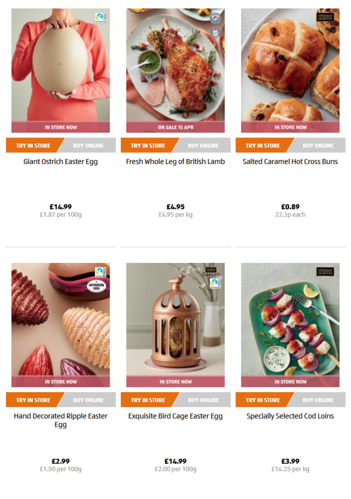 ALDI Offers from 4 April