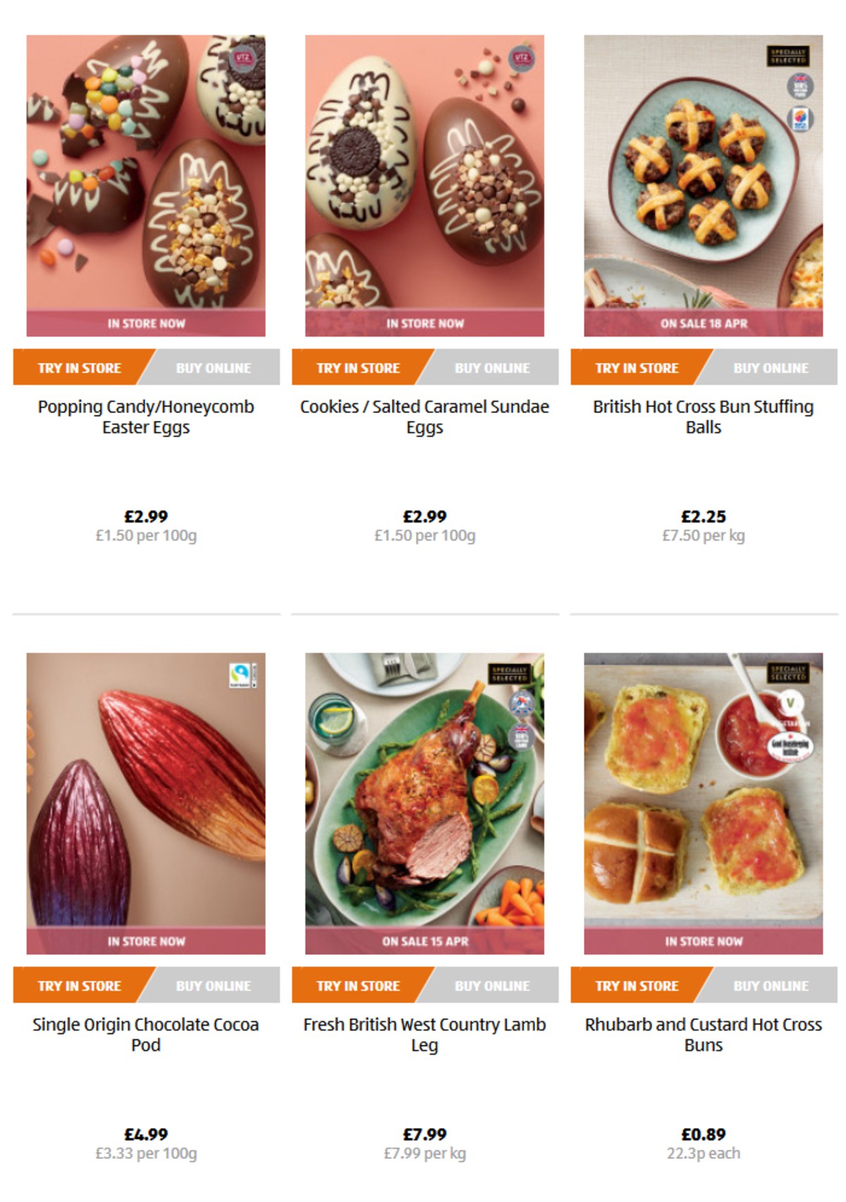 ALDI Offers from 4 April