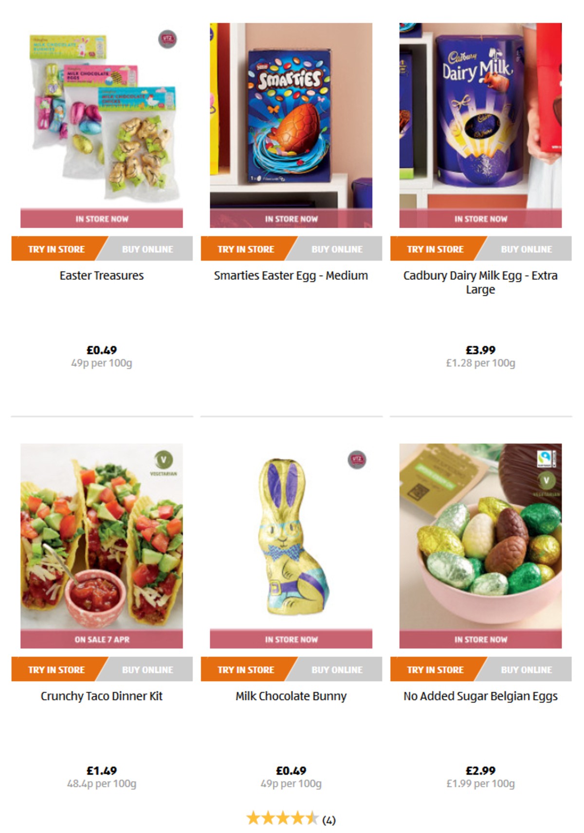 ALDI Offers from 4 April