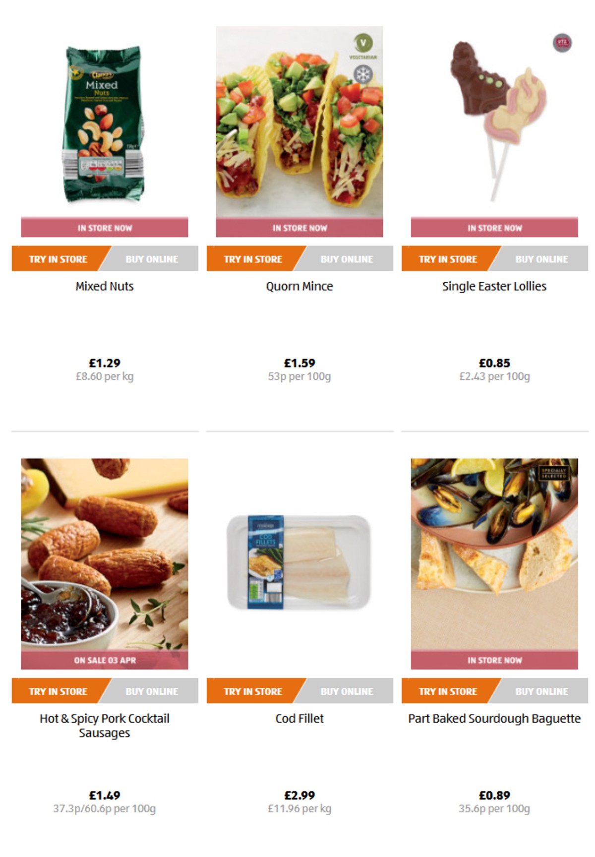 ALDI Offers from 11 April
