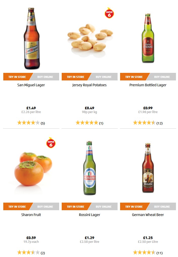 ALDI Offers from 6 June