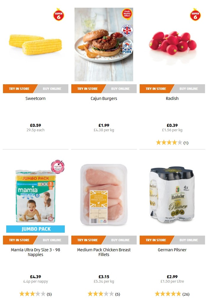 ALDI Offers from 29 August