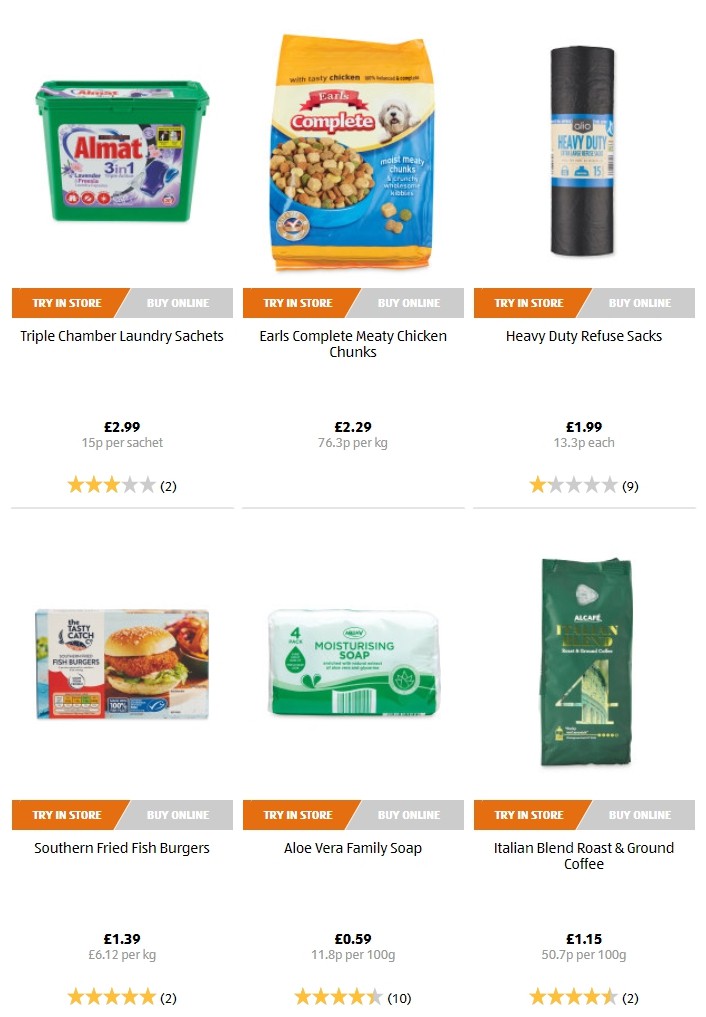 ALDI Offers from 29 August