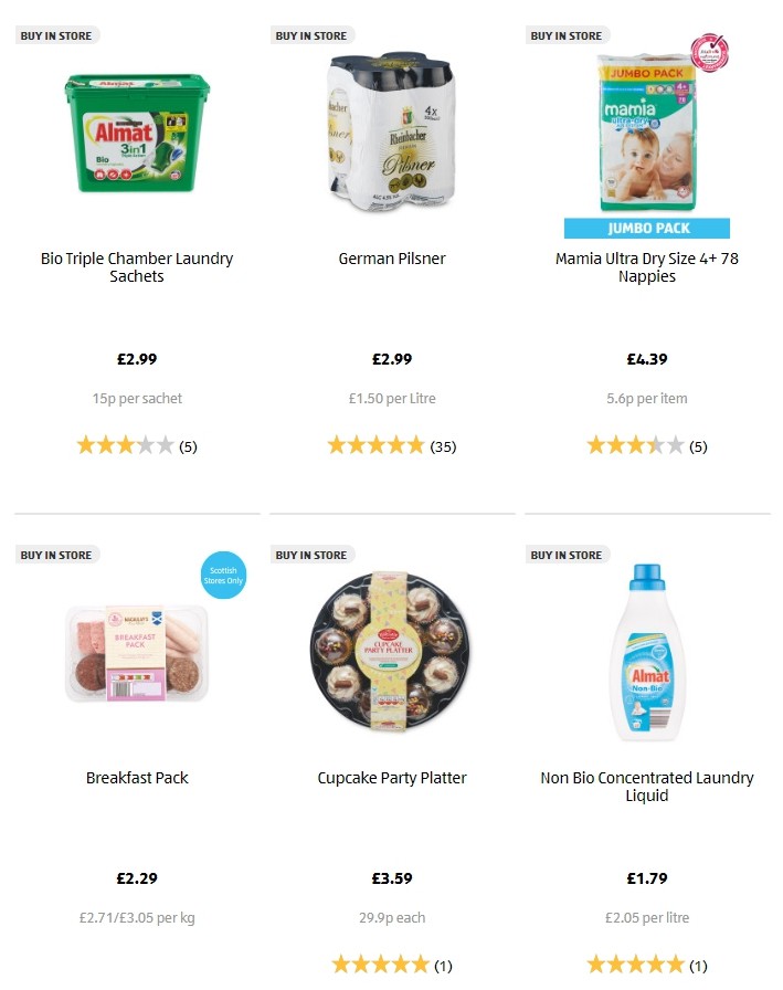 ALDI Offers from 2 January