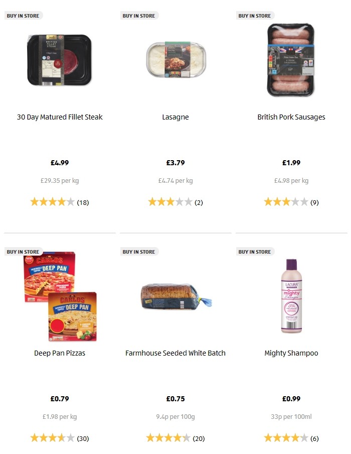 ALDI Offers from 2 January