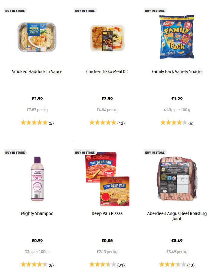 ALDI Offers from 12 March