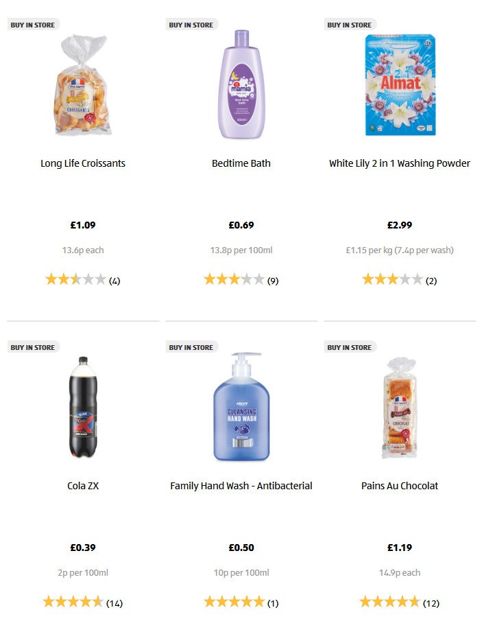 ALDI Offers from 12 March