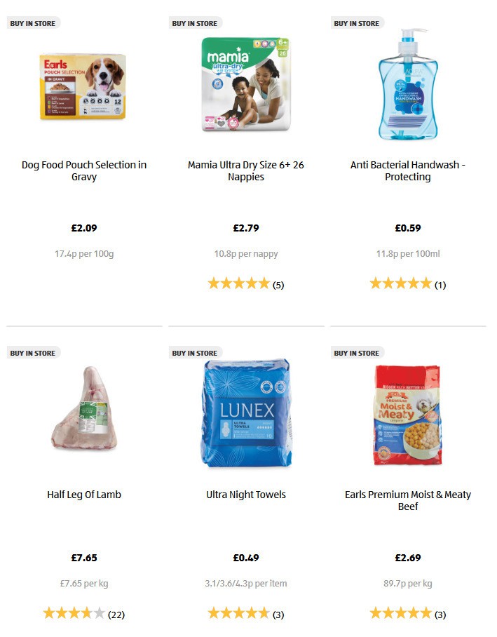 ALDI Offers from 12 March