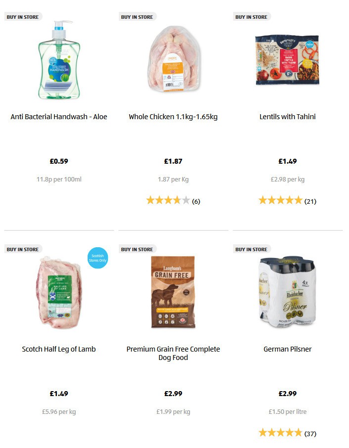 ALDI Offers from 12 March