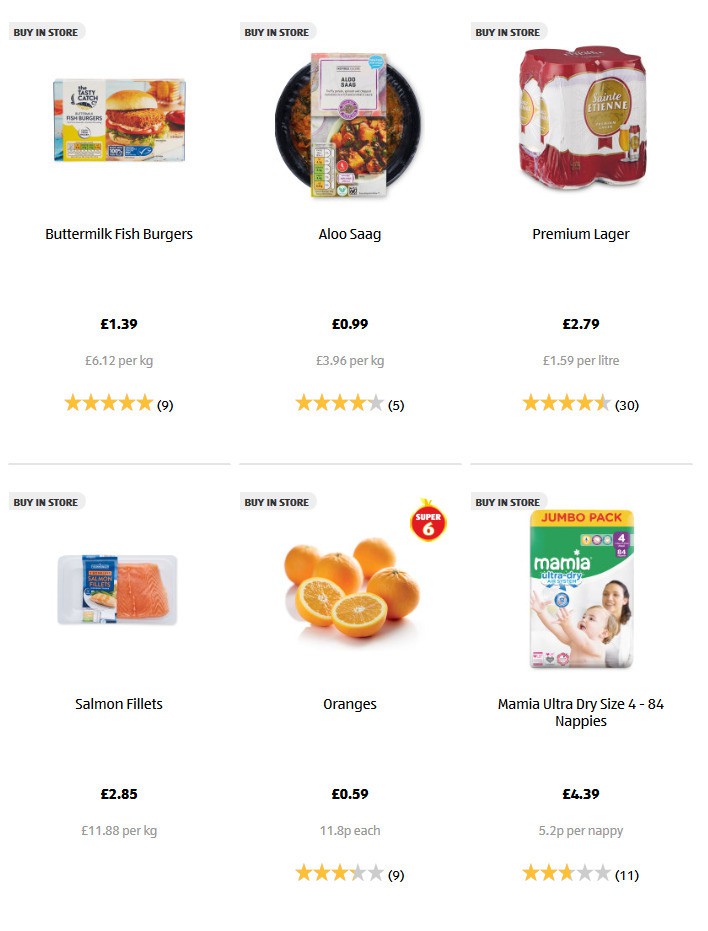 ALDI Offers from 12 March