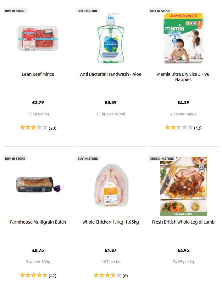 ALDI Offers from 26 March