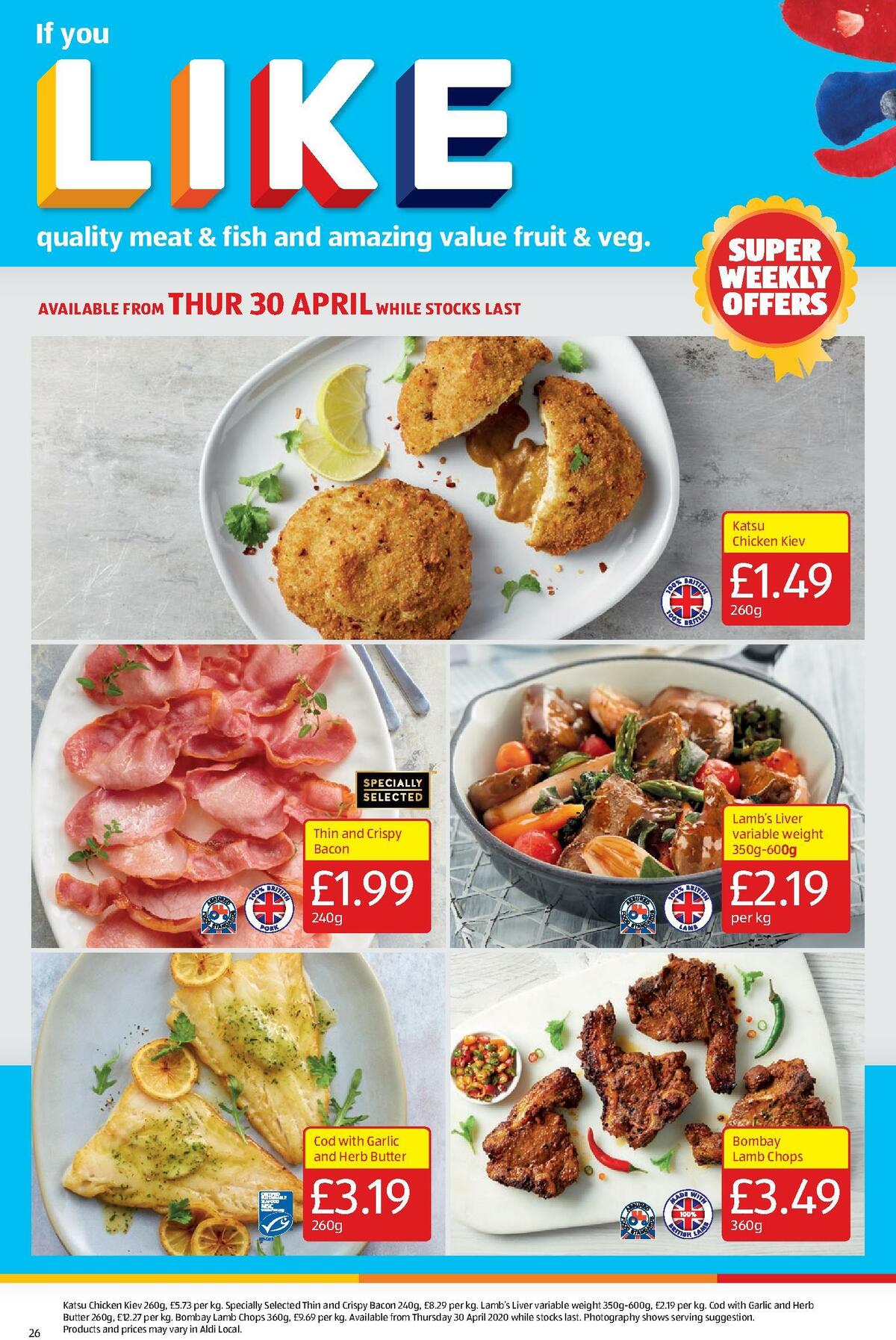 ALDI Offers from 23 April