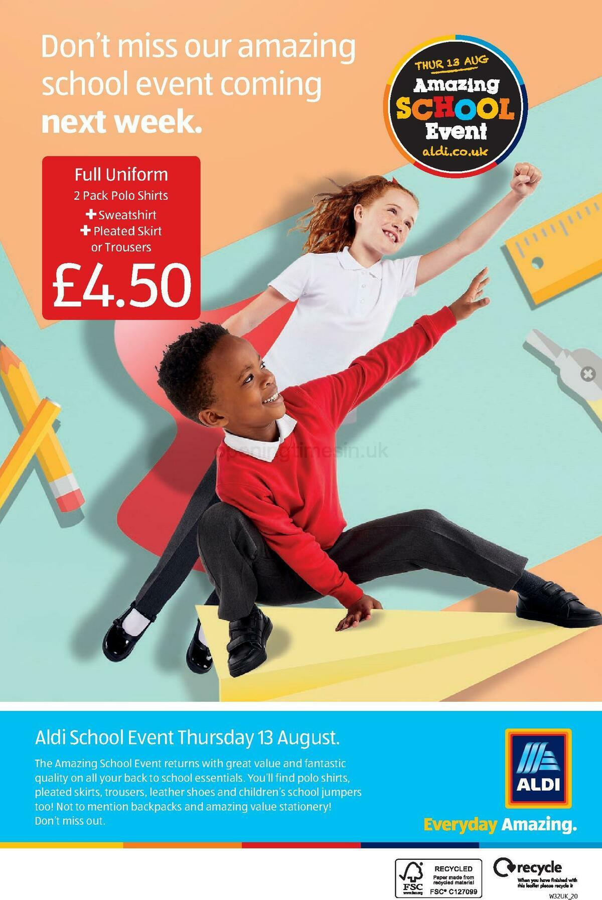 ALDI Offers from 6 August