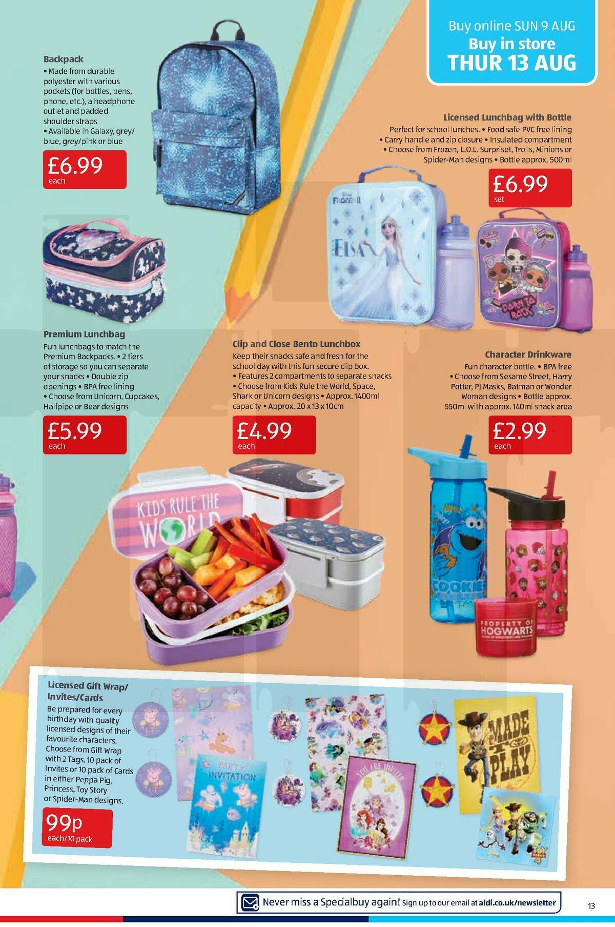 ALDI Offers from 13 August