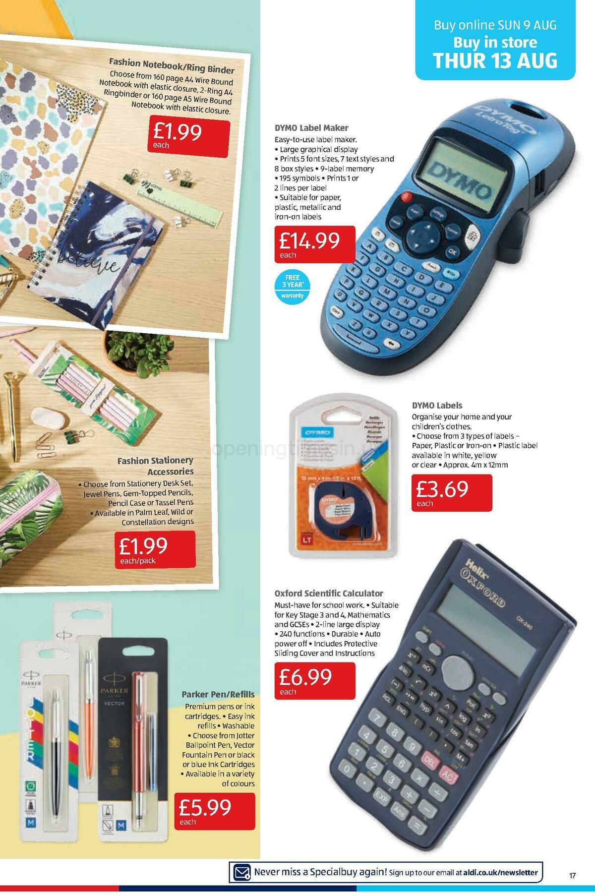 ALDI Offers from 13 August