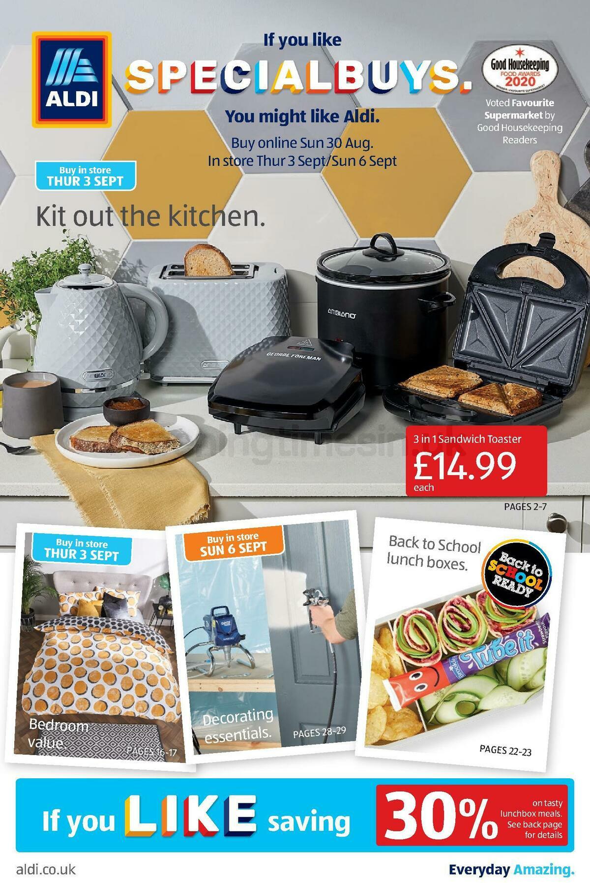 ALDI Offers from 30 August