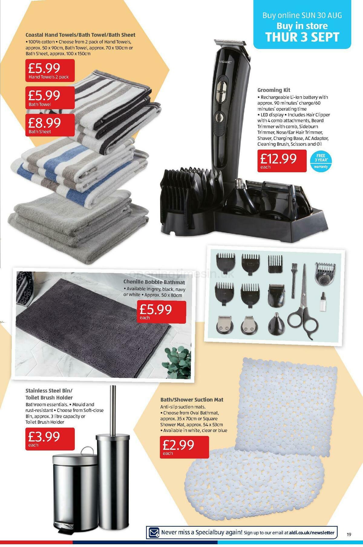 ALDI Offers from 30 August