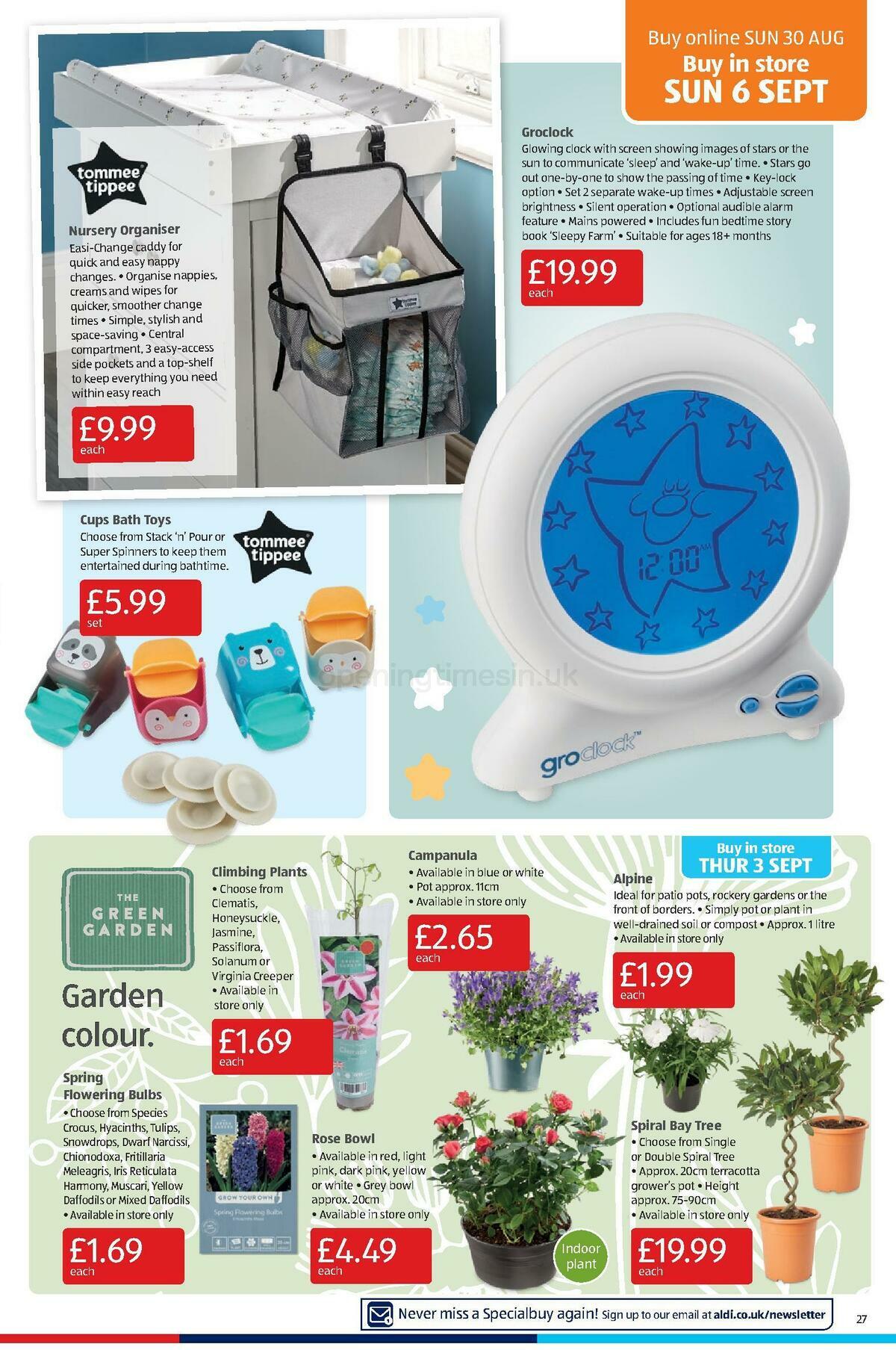 ALDI Offers from 30 August