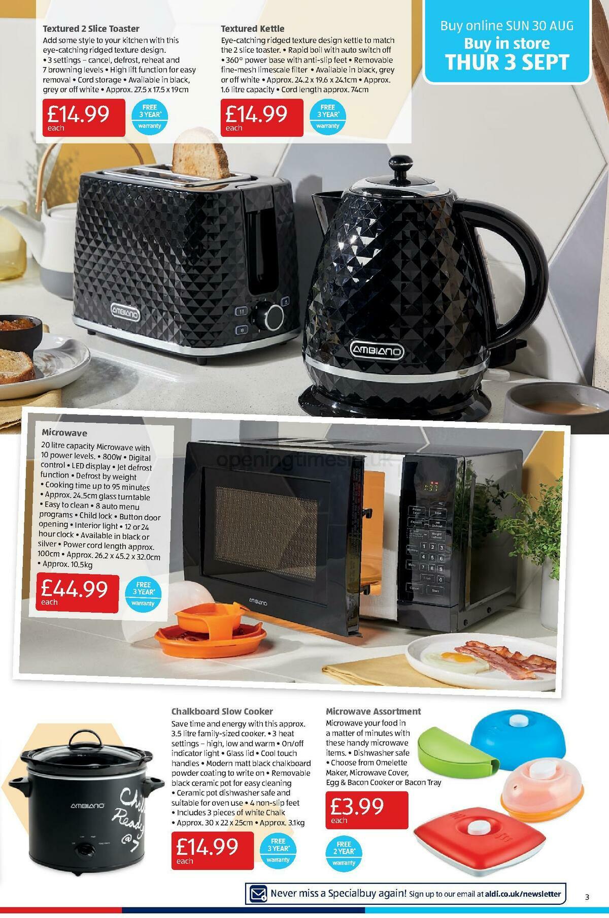 ALDI Offers from 30 August