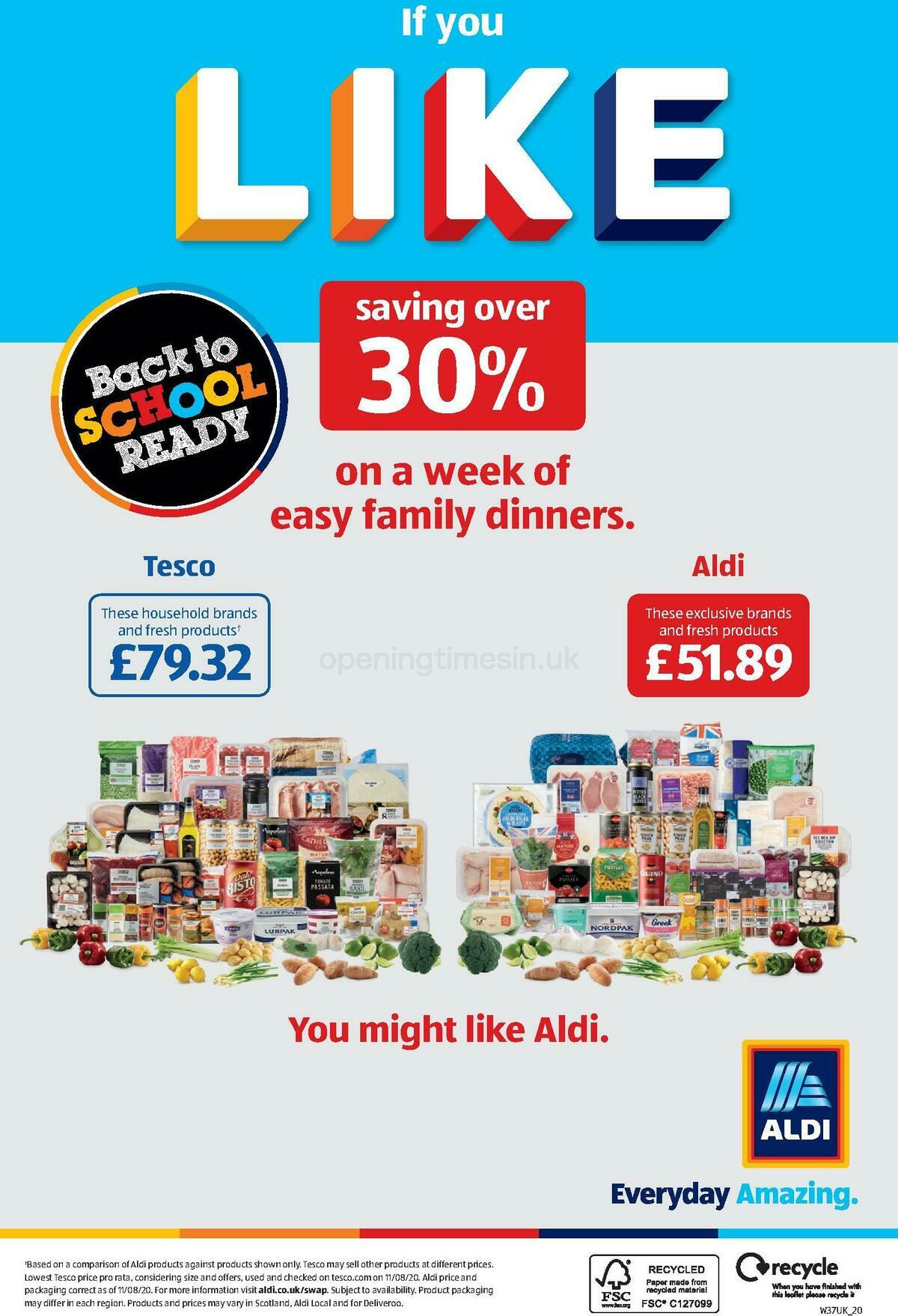 ALDI Offers from 6 September