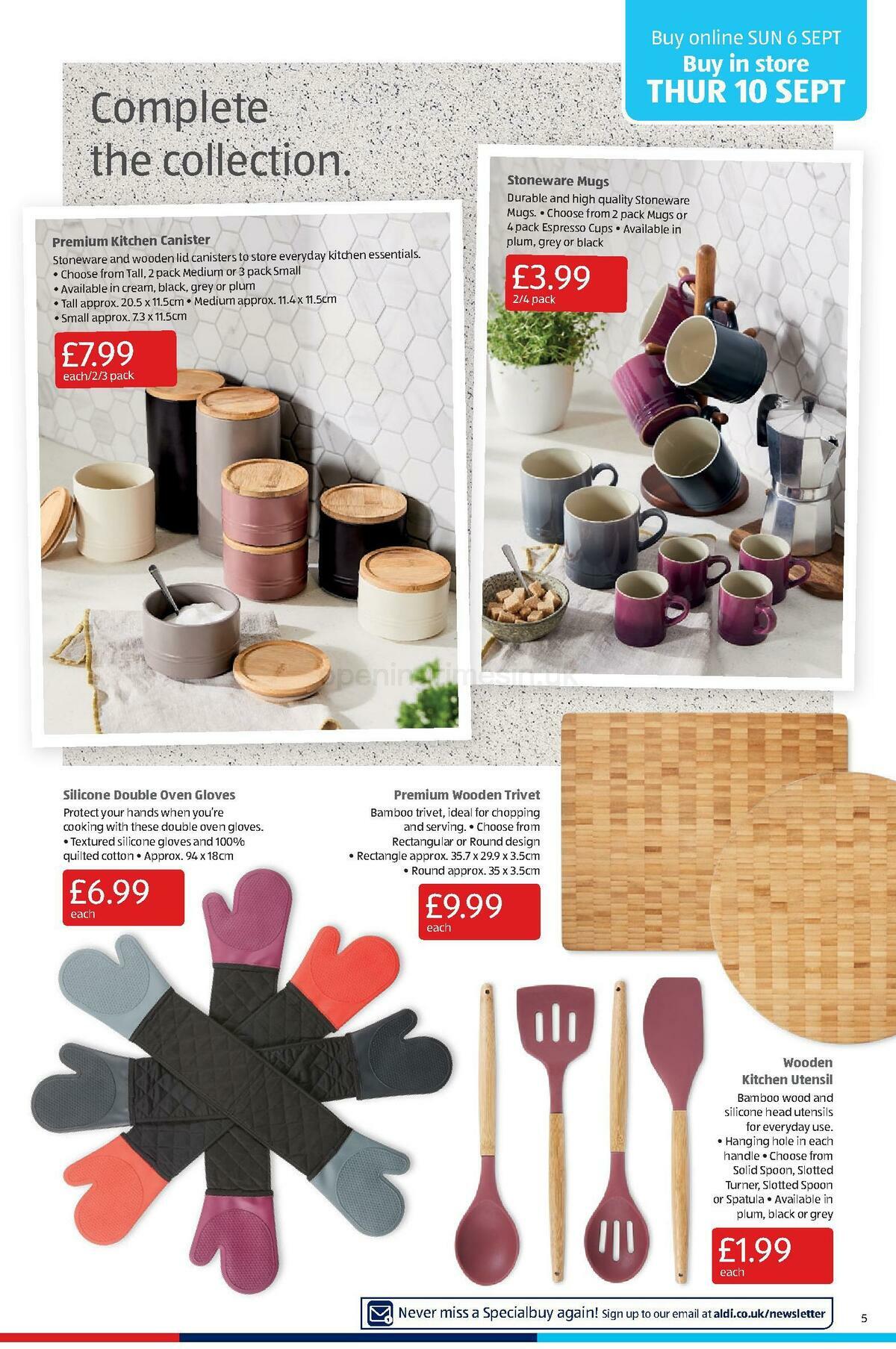 ALDI Offers from 6 September