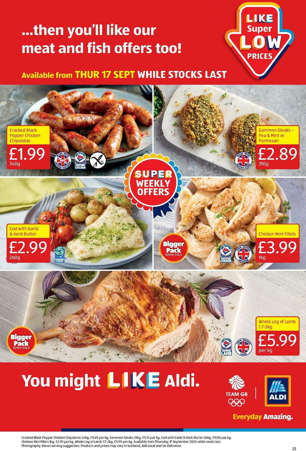 ALDI Offers from 13 September