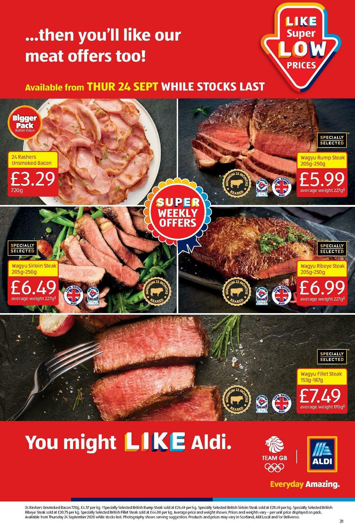 ALDI Offers from 20 September