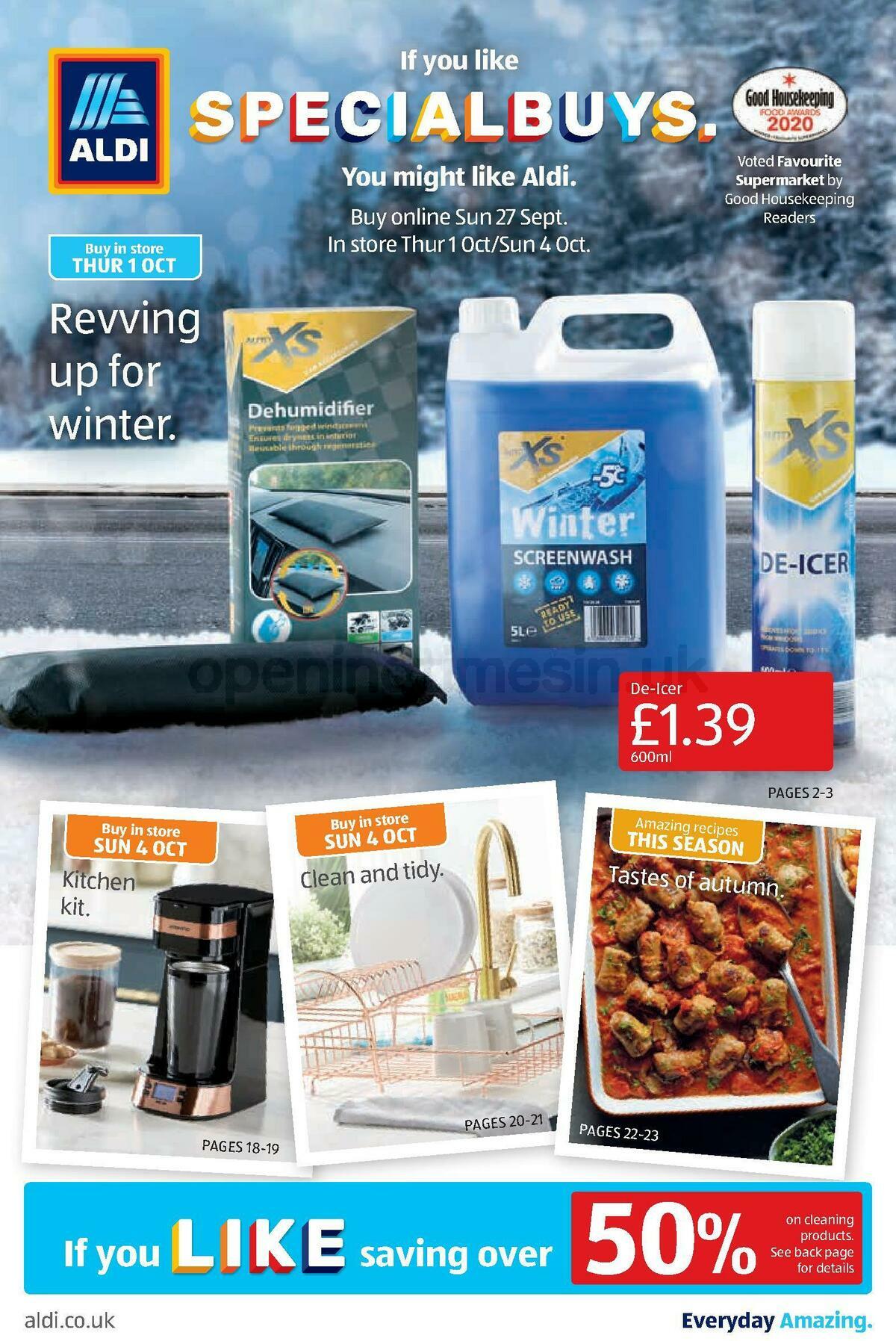 ALDI Offers from 27 September