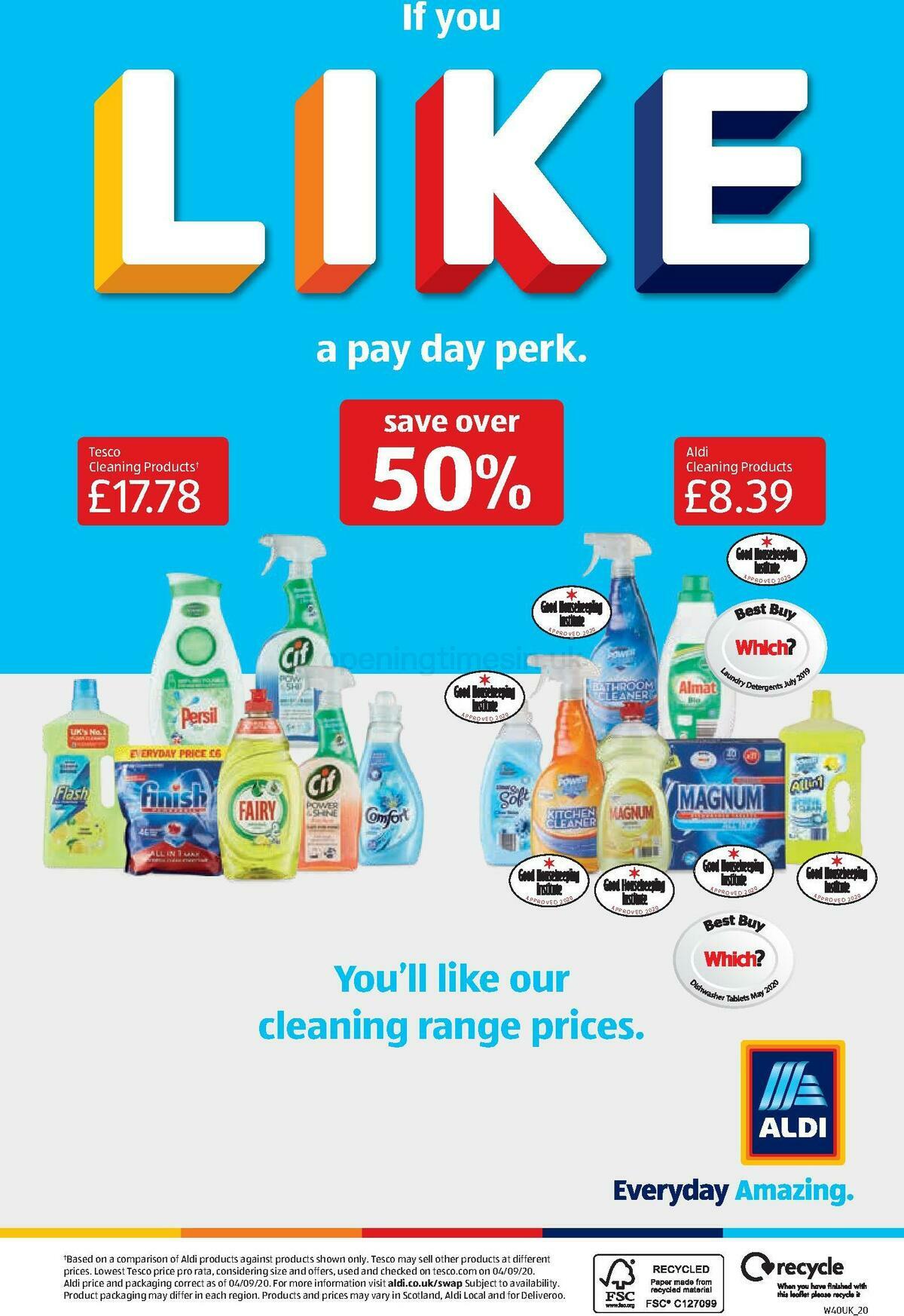 ALDI Offers from 27 September