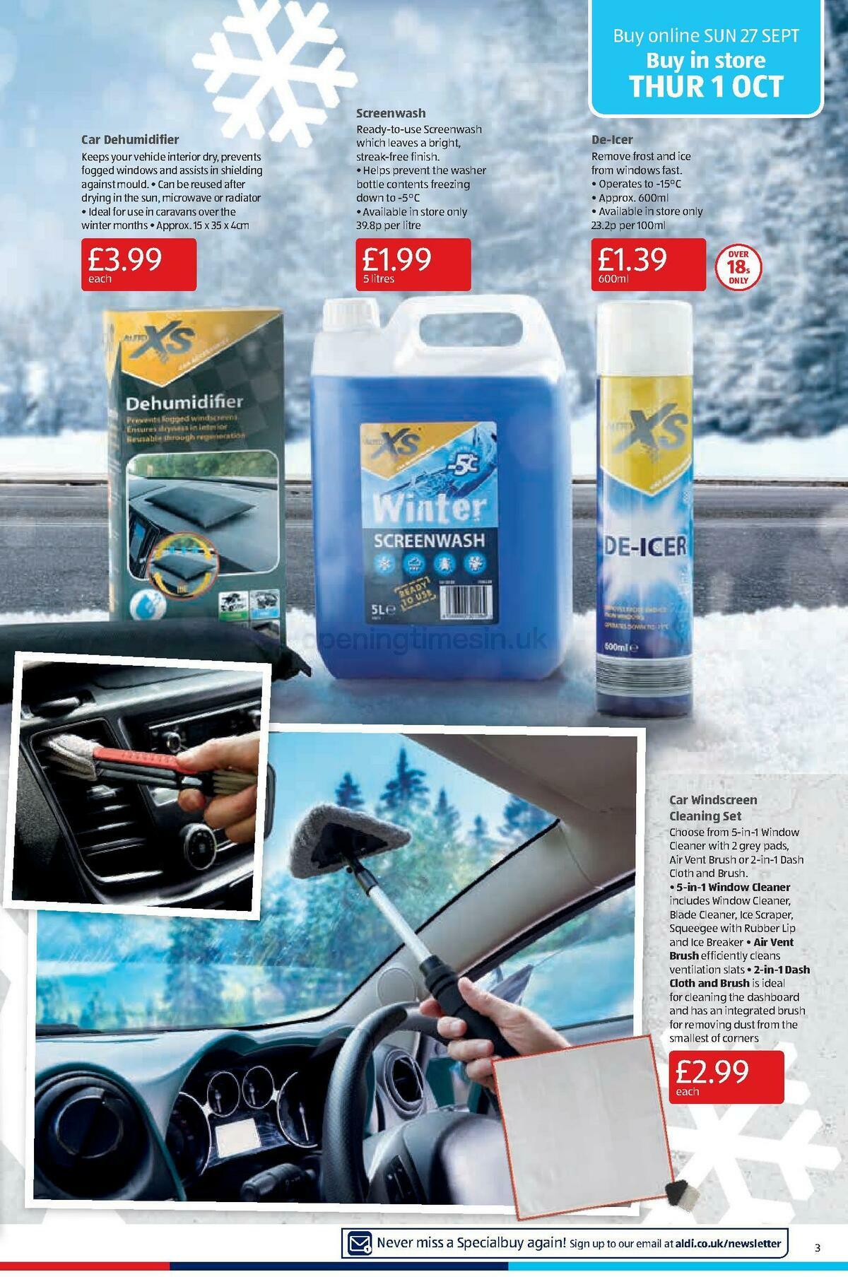 ALDI Offers from 27 September