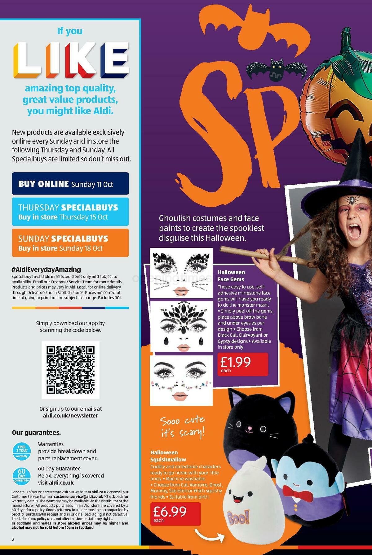 ALDI Offers from 11 October