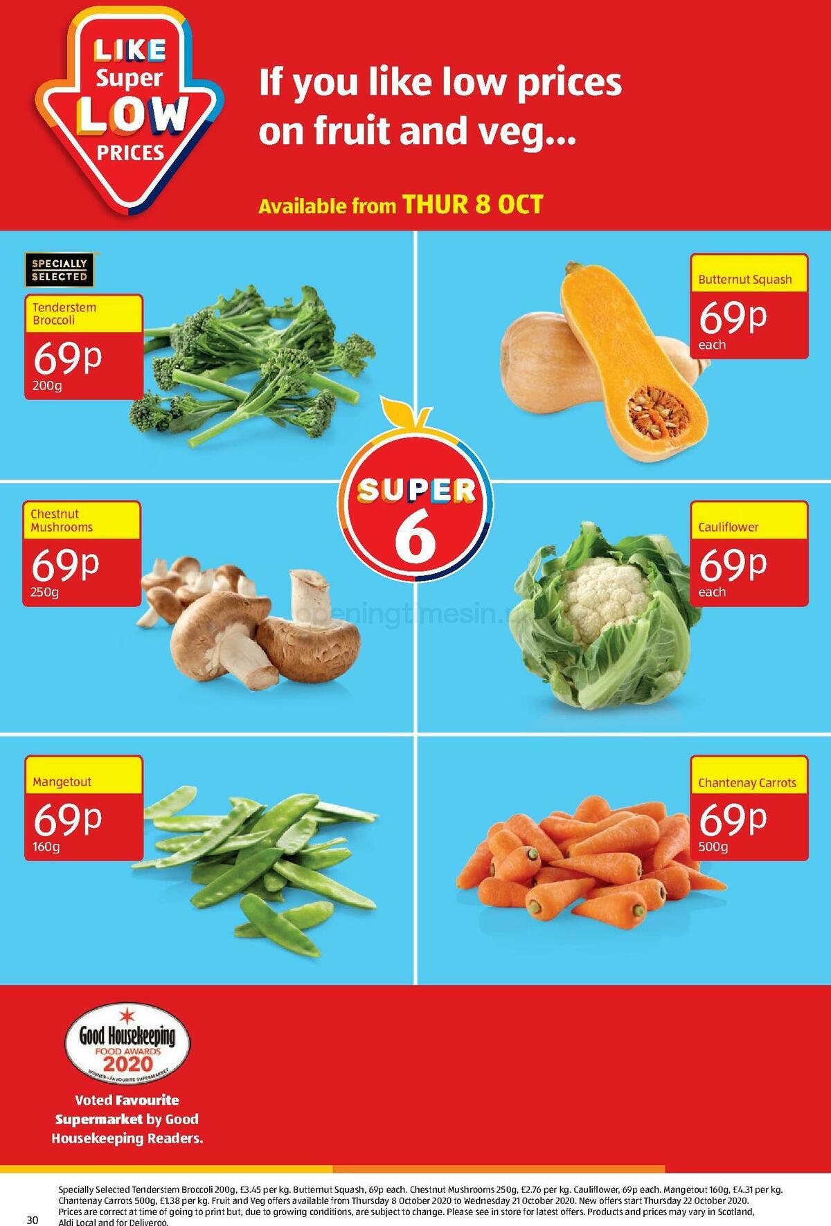 ALDI Offers from 11 October