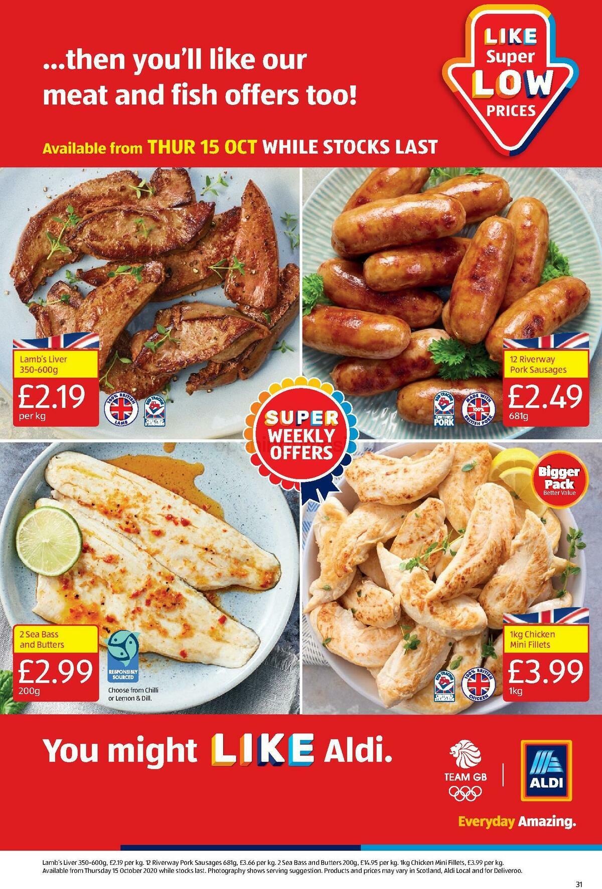 ALDI Offers from 11 October
