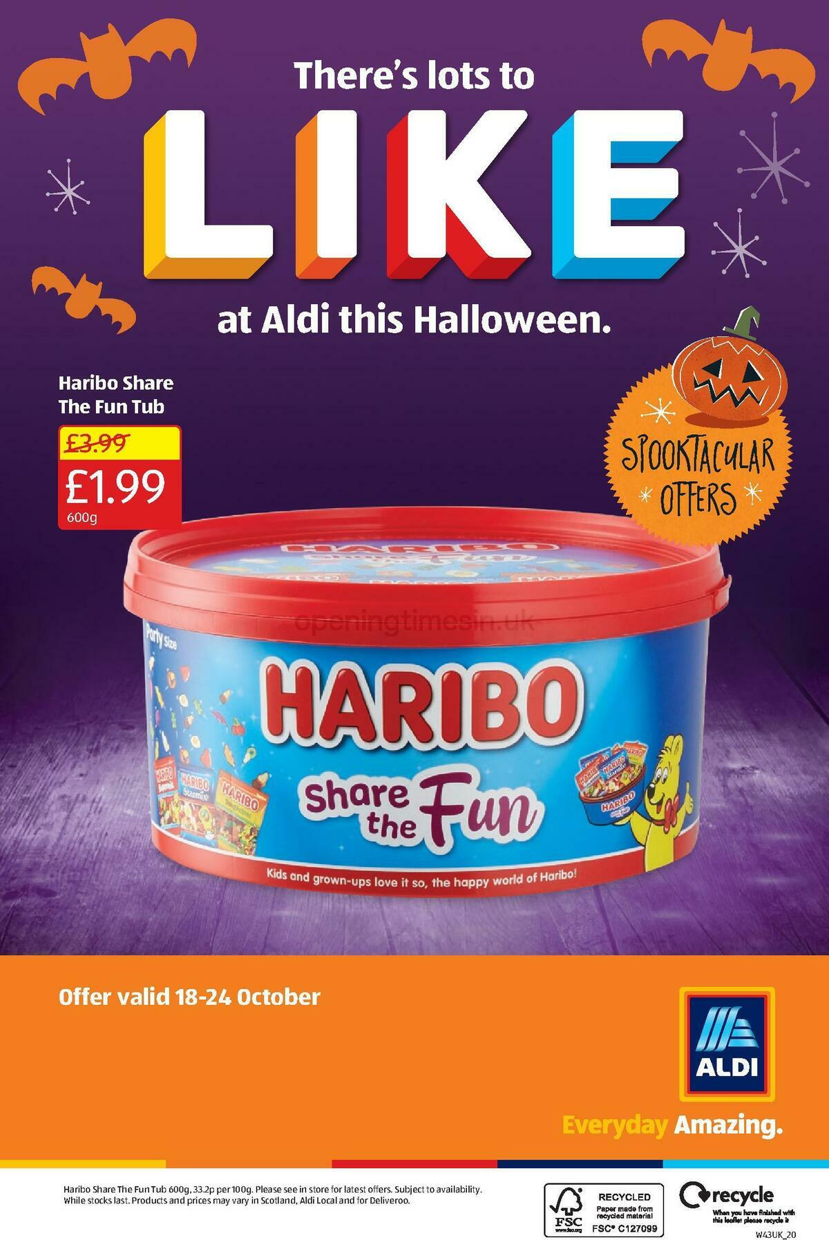 ALDI Offers from 18 October