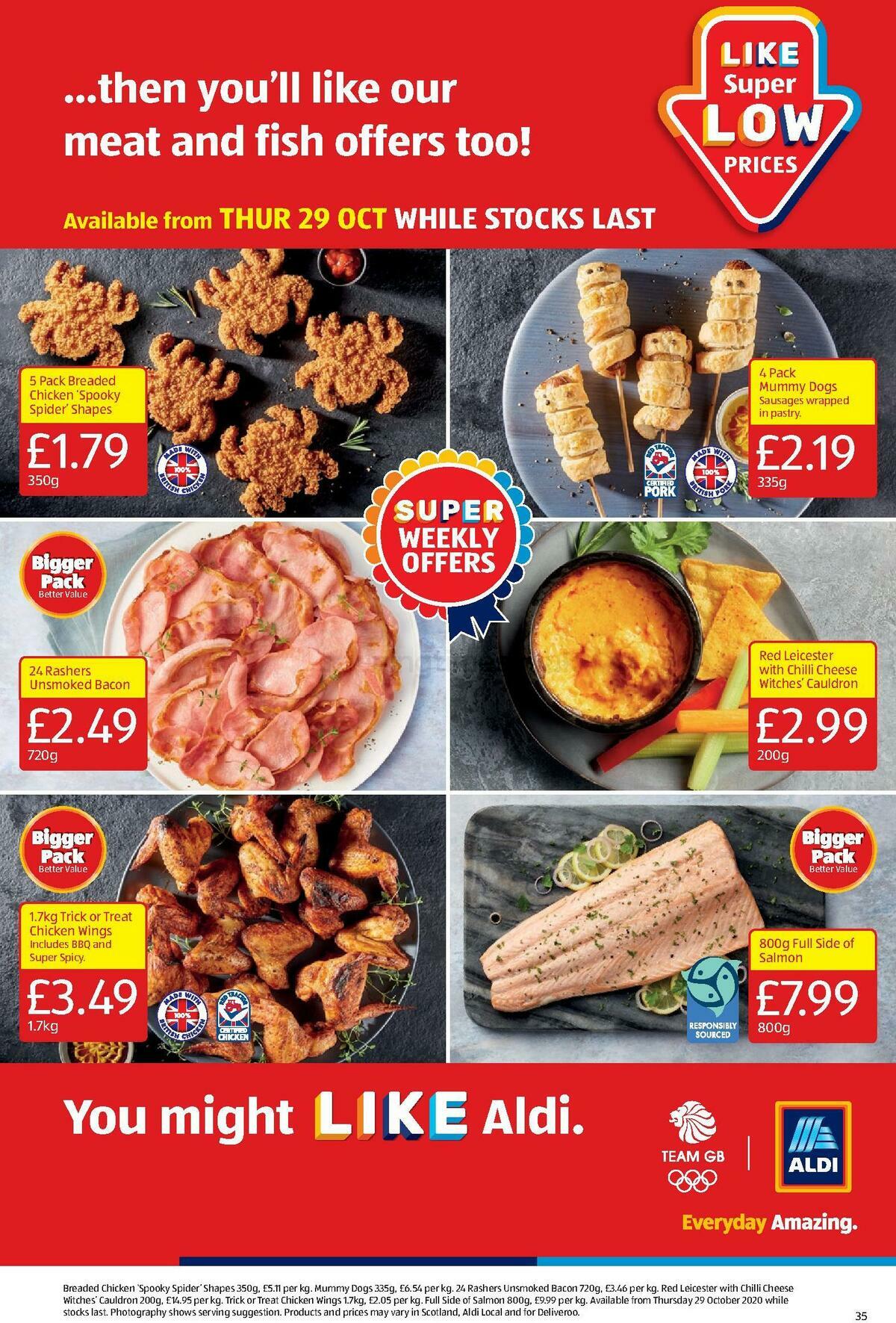 ALDI Offers from 25 October