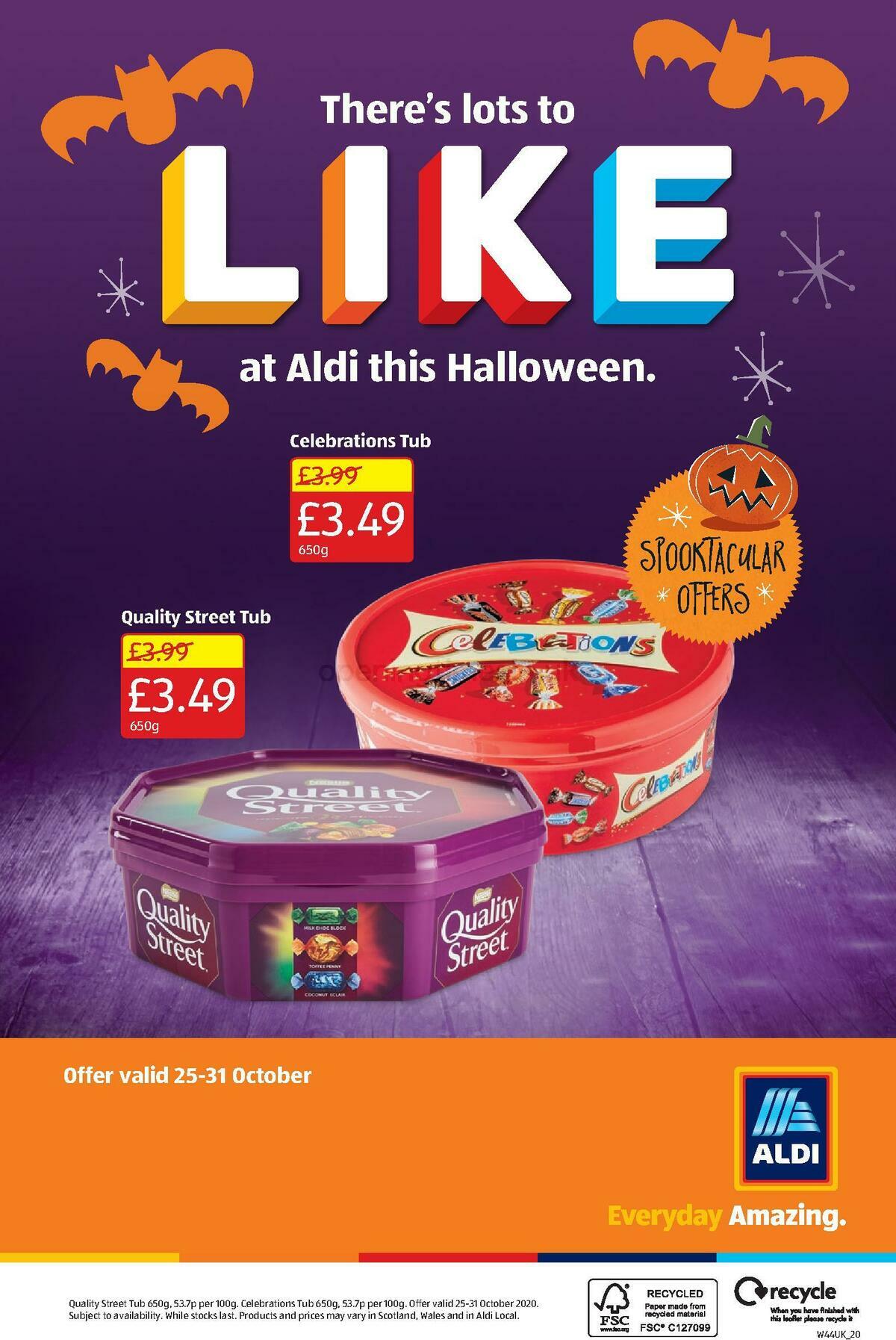 ALDI Offers from 25 October