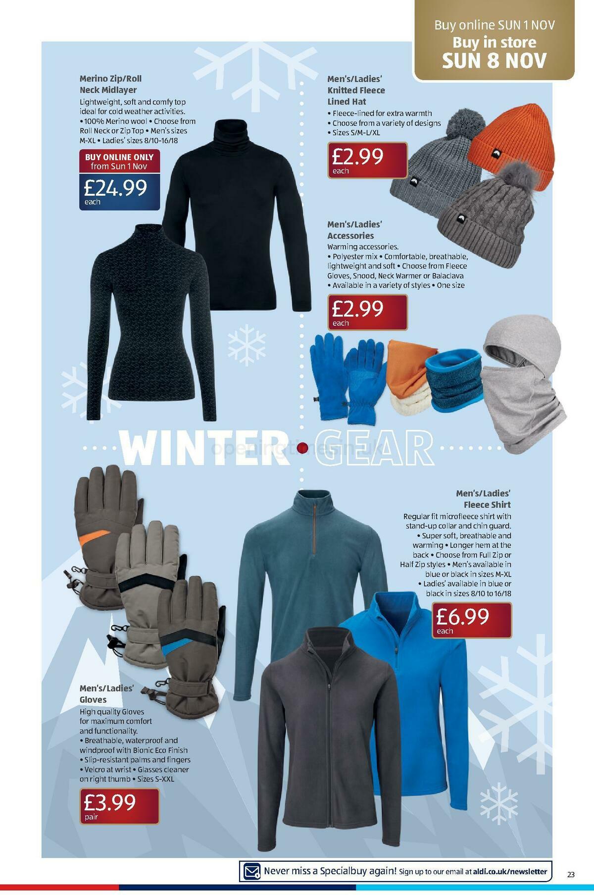 ALDI Offers from 1 November