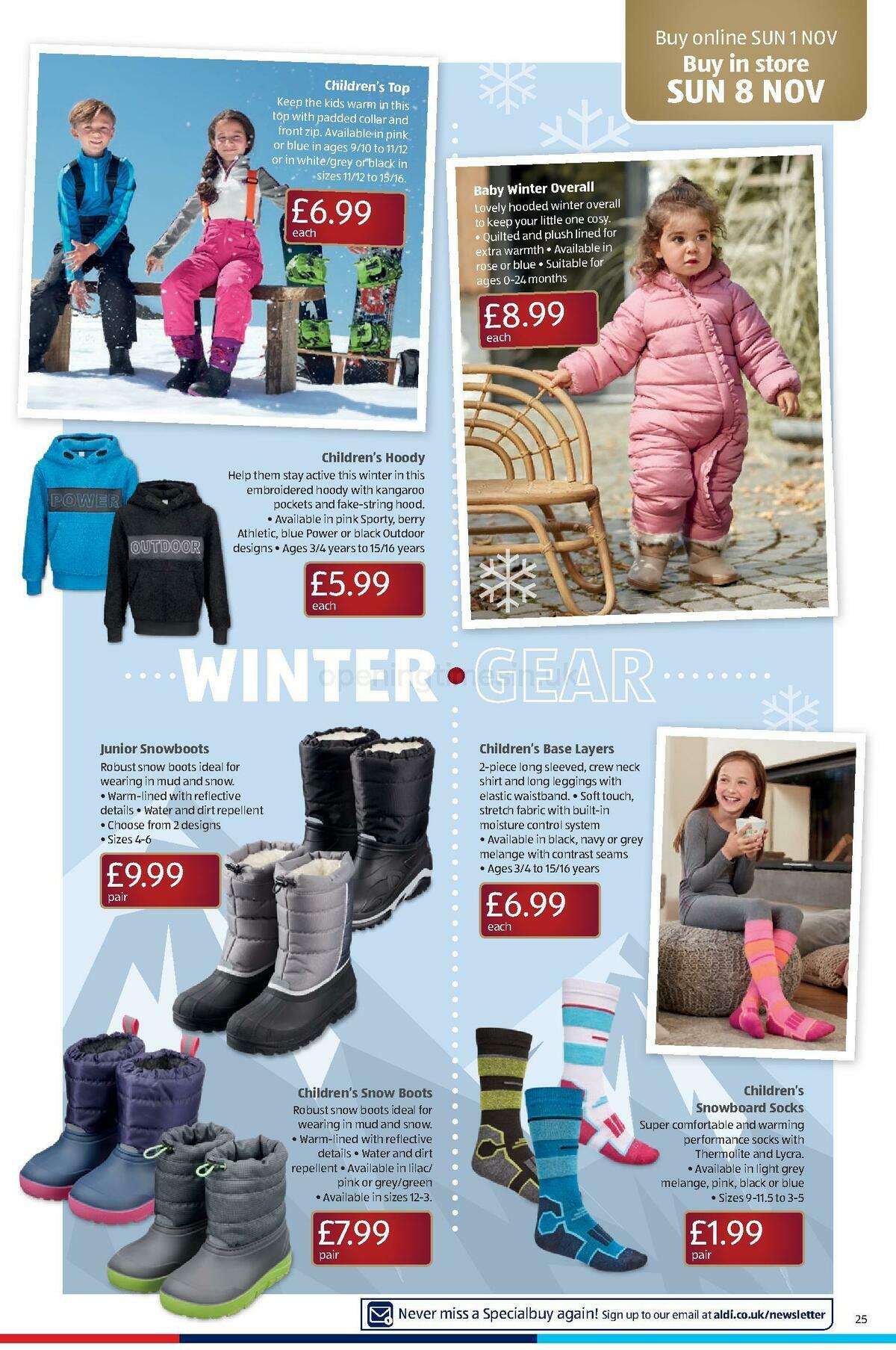 ALDI Offers from 1 November