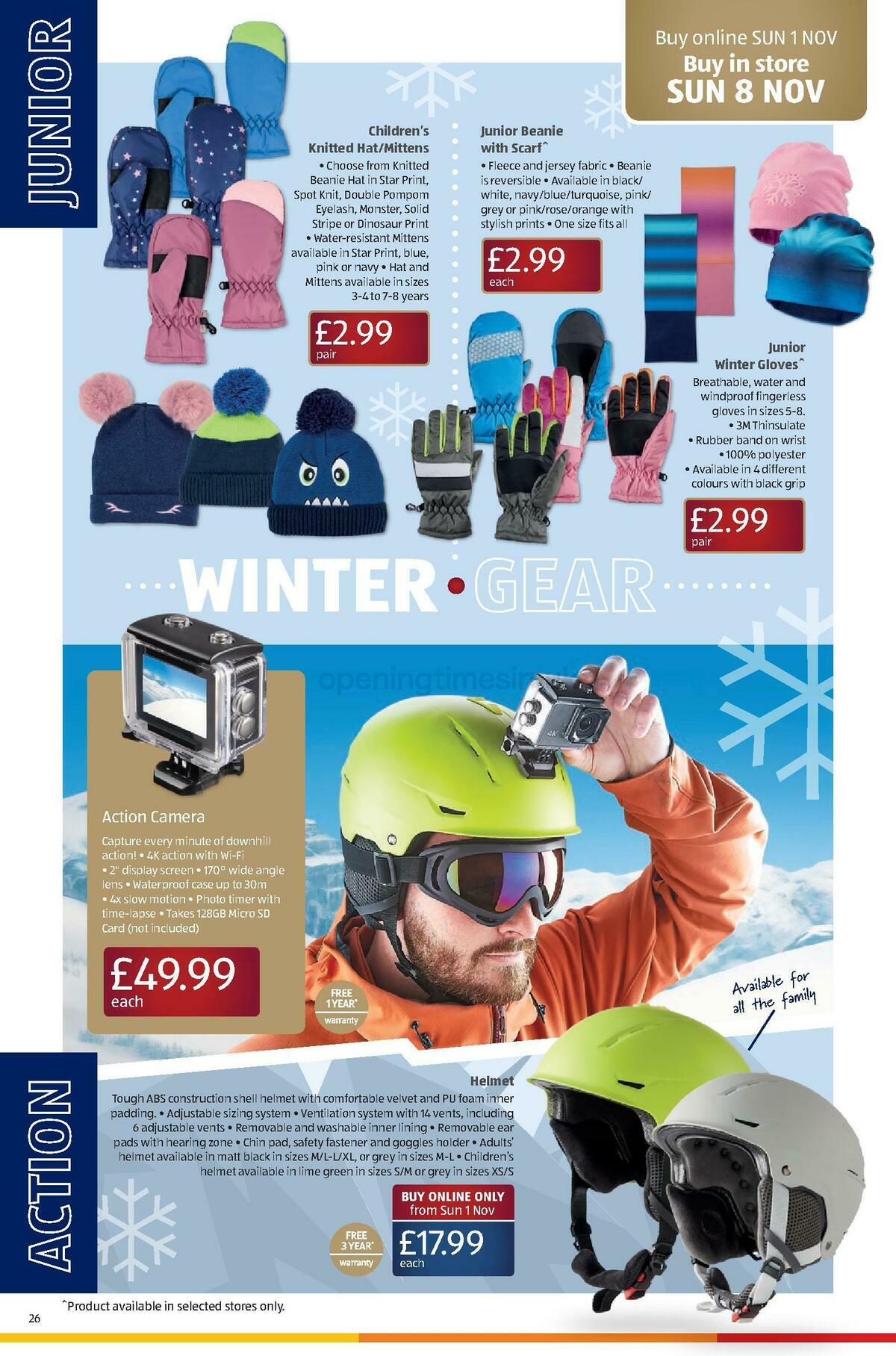 ALDI Offers from 1 November