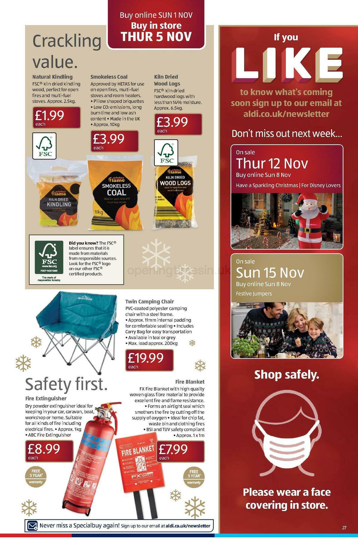 ALDI Offers from 1 November