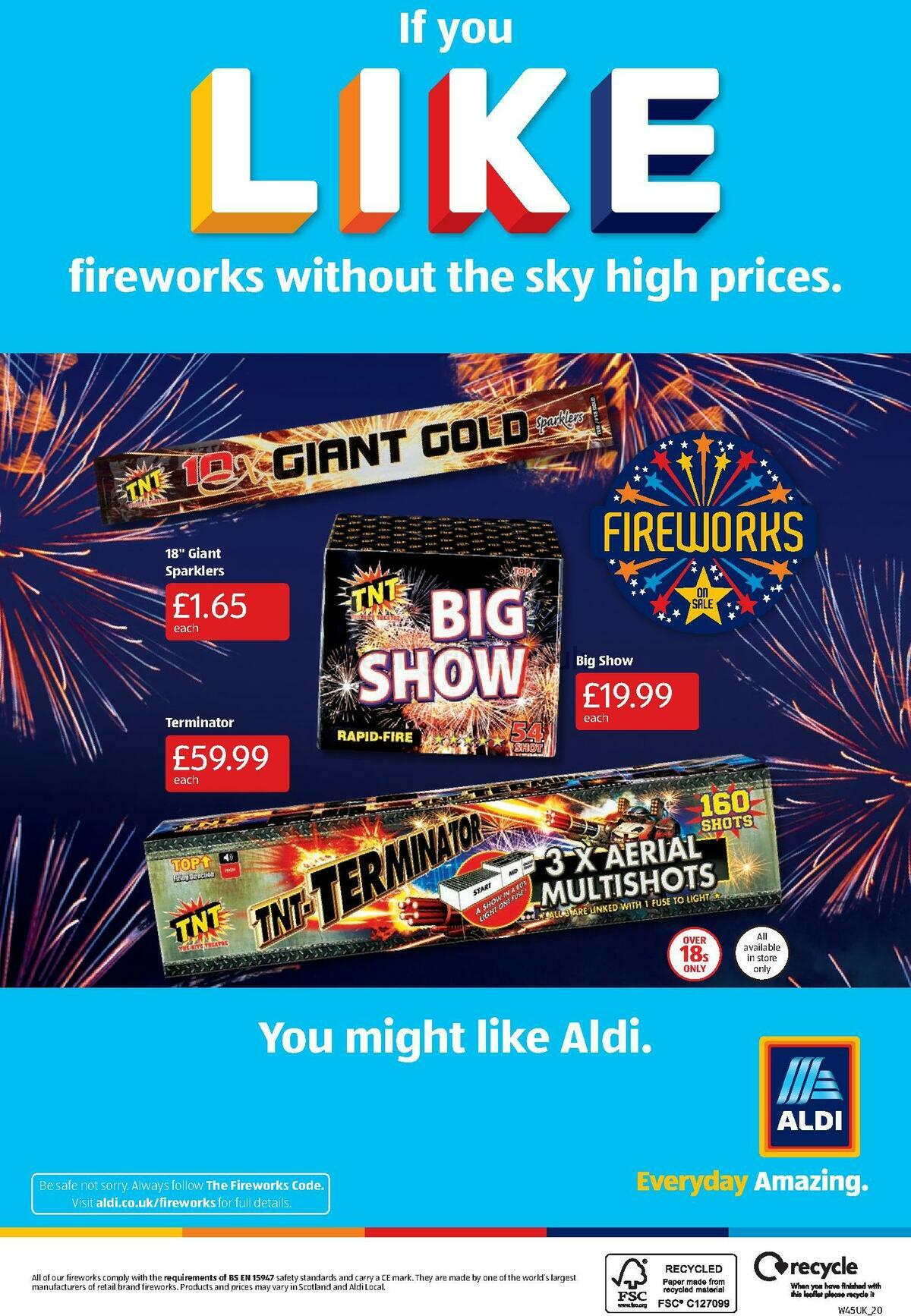 ALDI Offers from 1 November