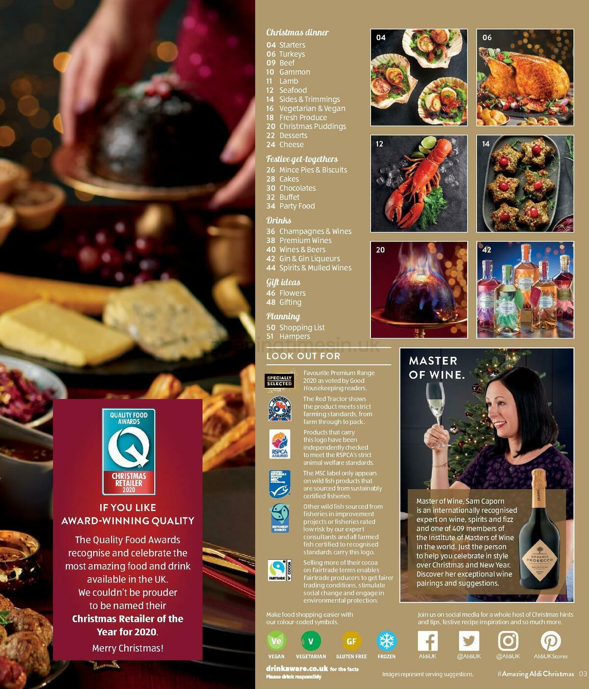 ALDI Christmas Brochure Offers from 8 November