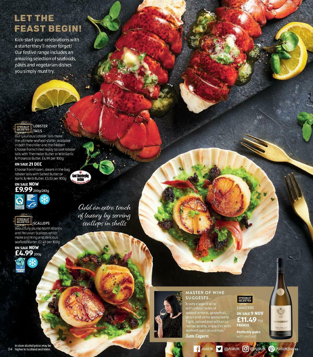 ALDI Christmas Brochure Offers from 8 November