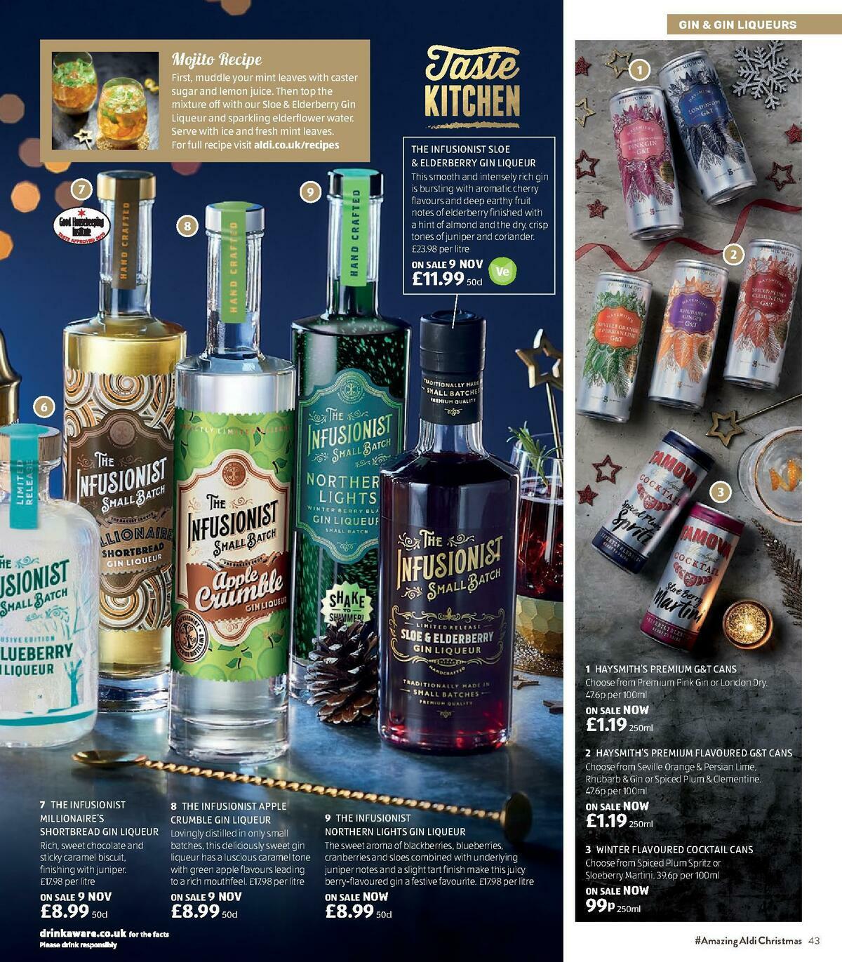 ALDI Christmas Brochure Offers from 8 November