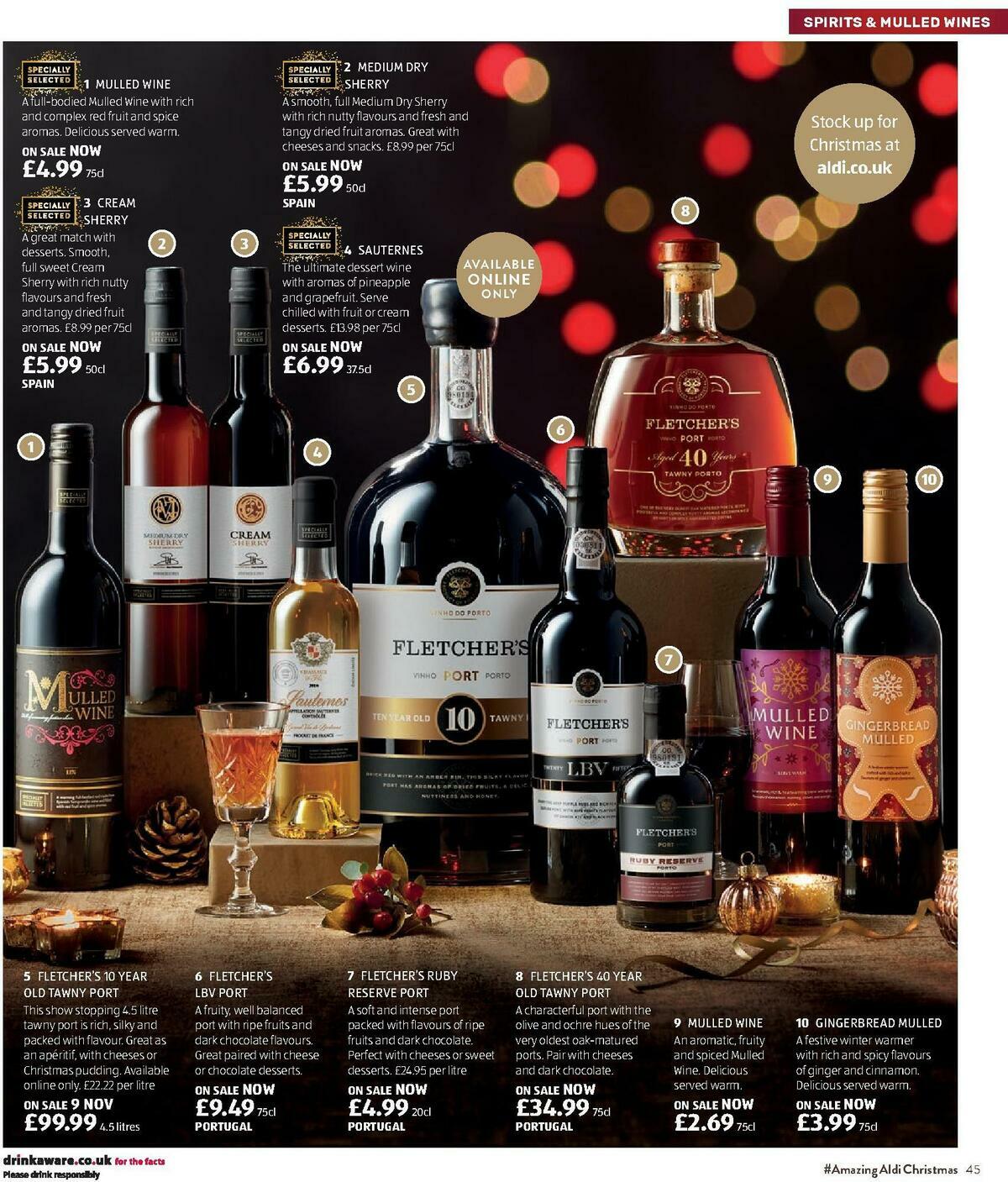 ALDI Christmas Brochure Offers from 8 November