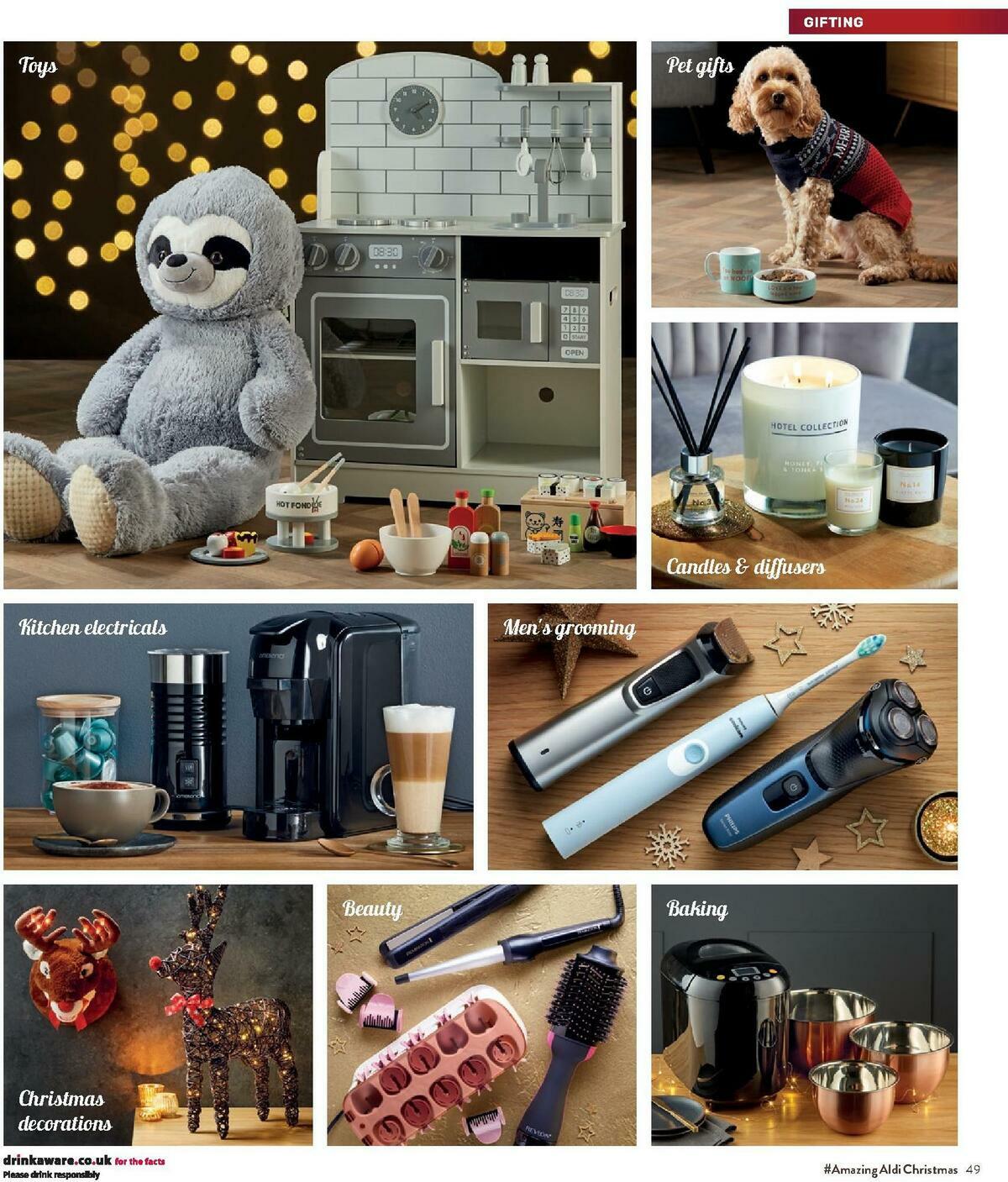 ALDI Christmas Brochure Offers from 8 November
