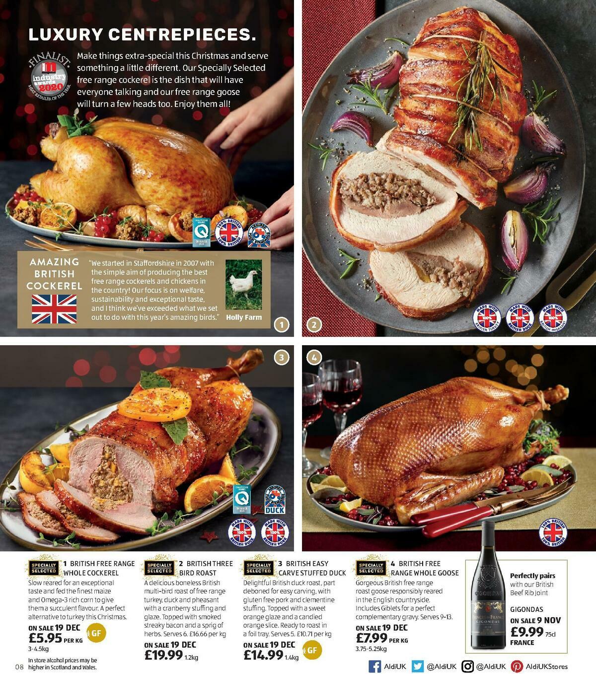 ALDI Christmas Brochure Offers from 8 November
