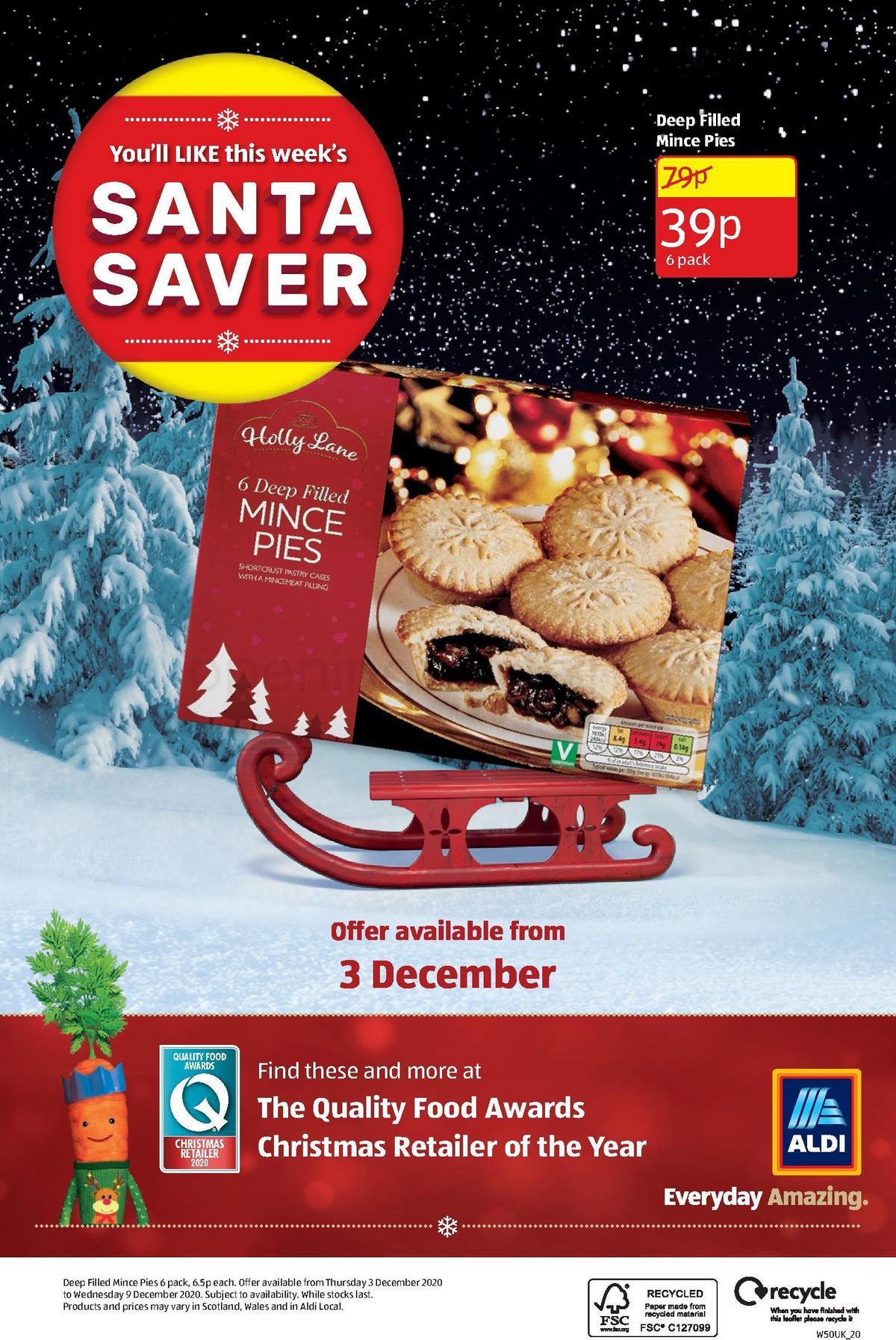 ALDI Offers from 6 December