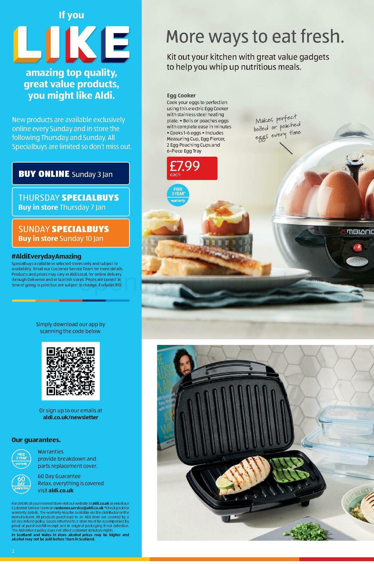 ALDI Offers from 3 January